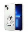 Karl Lagerfeld KLHCP14MCFNRC iPhone 14 Plus 6.7 "hardcase clear / transparent Choupette Fun