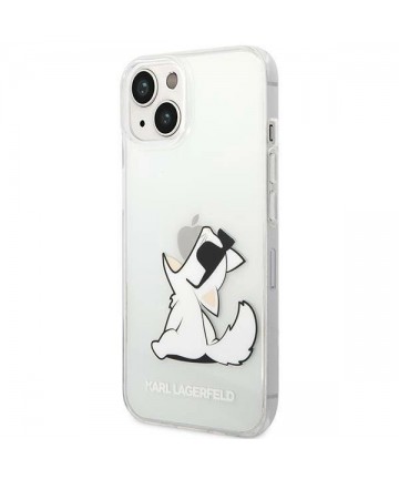 Karl Lagerfeld KLHCP14MCFNRC iPhone 14 Plus 6.7 "hardcase clear / transparent Choupette Fun