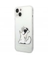 Karl Lagerfeld KLHCP14MCFNRC iPhone 14 Plus 6.7 "hardcase clear / transparent Choupette Fun