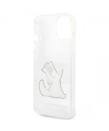 Karl Lagerfeld KLHCP14MCFNRC iPhone 14 Plus 6.7 "hardcase clear / transparent Choupette Fun