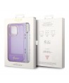 Guess GUHCP14XHGCOHU iPhone 14 Pro Max 6.7" purple/purple hardcase Translucent Pearl Strap