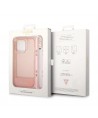 Guess GUHCP14XHGCOHP iPhone 14 Pro Max 6.7" pink/pink hardcase Translucent Pearl Strap