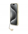 Guess GUHCP15LGF4GGR iPhone 15 Pro 6.1" gray/gray hardcase 4G Charms Collection
