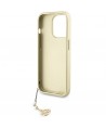 Guess GUHCP15LGF4GGR iPhone 15 Pro 6.1" gray/gray hardcase 4G Charms Collection
