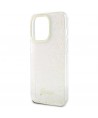 Guess GUHCP15LHDECMP iPhone 15 Pro 6.1" pink/pink hardcase IML Faceted Mirror Disco Iridescent
