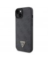 Guess GUHCP15MP4TDSCPK iPhone 15 Plus 6.7" black/black hardcase Crossbody 4G Metal Logo