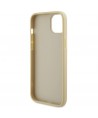 Guess GUHCP15MPS4DGPD iPhone 15 Plus 6.7" gold/gold hardcase Strass Metal Logo