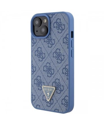 Guess GUHCP15SP4TDSCPB iPhone 15 6.1" blue/blue hardcase Crossbody 4G Metal Logo