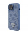 Guess GUHCP15SP4TDSCPB iPhone 15 6.1" blue/blue hardcase Crossbody 4G Metal Logo