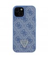 Guess GUHCP15SP4TDSCPB iPhone 15 6.1" blue/blue hardcase Crossbody 4G Metal Logo