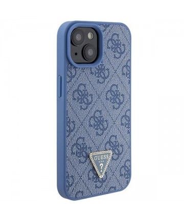 Guess GUHCP15SP4TDSCPB iPhone 15 6.1" blue/blue hardcase Crossbody 4G Metal Logo