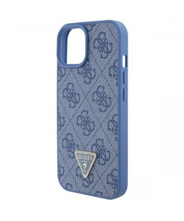 Guess GUHCP15SP4TDSCPB iPhone 15 6.1" blue/blue hardcase Crossbody 4G Metal Logo