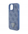 Guess GUHCP15SP4TDSCPB iPhone 15 6.1" blue/blue hardcase Crossbody 4G Metal Logo