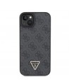 Guess GUHCP15SP4TDSCPK iPhone 15 6.1" black/black hardcase Crossbody 4G Metal Logo