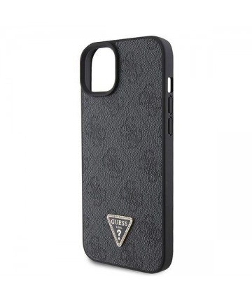 Guess GUHCP15SP4TDSCPK iPhone 15 6.1" black/black hardcase Crossbody 4G Metal Logo