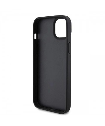 Guess GUHCP15SP4TDSCPK iPhone 15 6.1" black/black hardcase Crossbody 4G Metal Logo