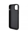 Guess GUHCP15SP4TDSCPK iPhone 15 6.1" black/black hardcase Crossbody 4G Metal Logo