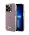 Guess GUHCP15XHDECMP iPhone 15 Pro Max 6.7" pink/pink hardcase IML Faceted Mirror Disco Iridescent