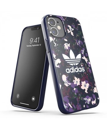 Adidas OR SnapCase Graphic iPhone 12 Min i 5.4" liliowy/lilac 42375