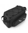 Wozinsky Bike Pannier Rack Bag with Shoulder Strap 9L (Rain Cover Included) Black (WBB22BK)