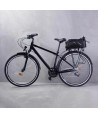 Wozinsky Bike Pannier Rack Bag with Shoulder Strap 9L (Rain Cover Included) Black (WBB22BK)