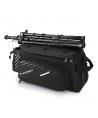 Wozinsky Bike Pannier Rack Bag with Shoulder Strap 9L (Rain Cover Included) Black (WBB22BK)