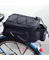 Wozinsky Bike Pannier Rack Bag with Shoulder Strap 9L (Rain Cover Included) Black (WBB22BK)