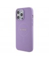 Guess GUHMP15XPSAHMCU iPhone 15 Pro Max 6.7" purple/purple hardcase Saffiano MagSafe