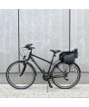 Wozinsky Bike Pannier Rack Bag with Shoulder Strap 9L (Rain Cover Included) Black (WBB22BK)