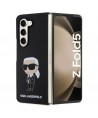 Karl Lagerfeld KLHCZFD5SNIKBCK Z Fold5 hardcase black/black Silicone Ikonik