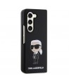 Karl Lagerfeld KLHCZFD5SNIKBCK Z Fold5 hardcase black/black Silicone Ikonik