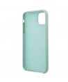 Guess GUHCN65LSLMGG iPhone 11 Pro Max green/green hard case Silicone Vintage Gold Logo