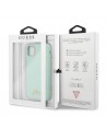 Guess GUHCN65LSLMGG iPhone 11 Pro Max green/green hard case Silicone Vintage Gold Logo