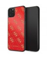 Guess GUHCN654GGPRE iPhone 11 Pro Max red/red hard case 4G Double Layer Glitter