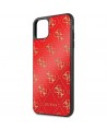 Guess GUHCN654GGPRE iPhone 11 Pro Max red/red hard case 4G Double Layer Glitter
