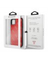 Guess GUHCN654GGPRE iPhone 11 Pro Max red/red hard case 4G Double Layer Glitter
