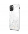 Guess Marble Case for iPhone 11 Pro - White