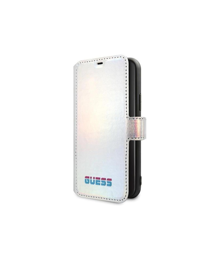 Guess GUFLBKN58BLD iPhone 11 Pro silver/silver book Iridescent
