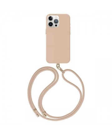 Uniq Coehl Muse Magnetic Charging case for iPhone 15 Pro Max - beige
