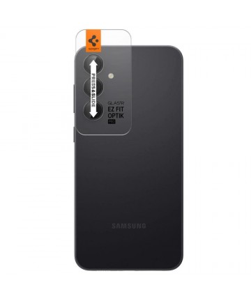 Spigen Glas.tR EZ Fit Optik Camera Protector for Samsung Galaxy S23 FE - Black 2 pcs.