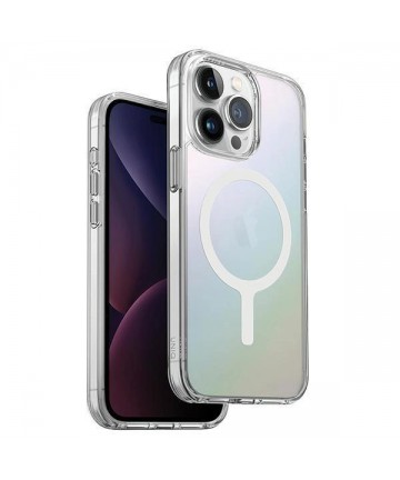 Uniq LifePro Xtreme Magclick Charging case for iPhone 15 Pro Max - iridescent