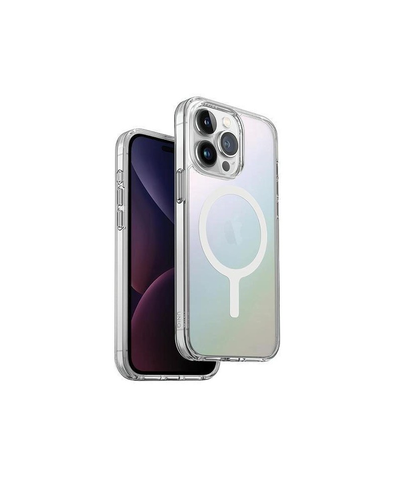 Uniq LifePro Xtreme Magclick Charging case for iPhone 15 Pro Max - iridescent