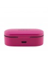 Guess GUTWST31EM TWS Bluetooth headphones + magenta docking station