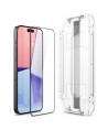 Spigen Glas.tR EZ Fit FC Tempered Glass for iPhone 15 Pro Max - Black