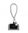 Karl Lagerfeld KLUCHCSKPK Universal Universal Hand Strap Choupette case - silver