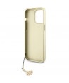 Guess 4G Charms Collection case for iPhone 15 Pro Max - gray