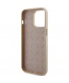 Guess Glitter Glossy Script case for iPhone 15 Pro Max - gold
