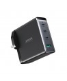 GaN charger UK Joyroom JR-TCG05UK 140W 3x USB-C USB-A + USB-C / USB-C cable 240W 1.2m