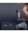 Joyroom JR-CCN05 30W USB-A USB-C Mini Car Charger - Black