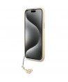 Guess 4G Charms Collection case for iPhone 15 Plus - gray